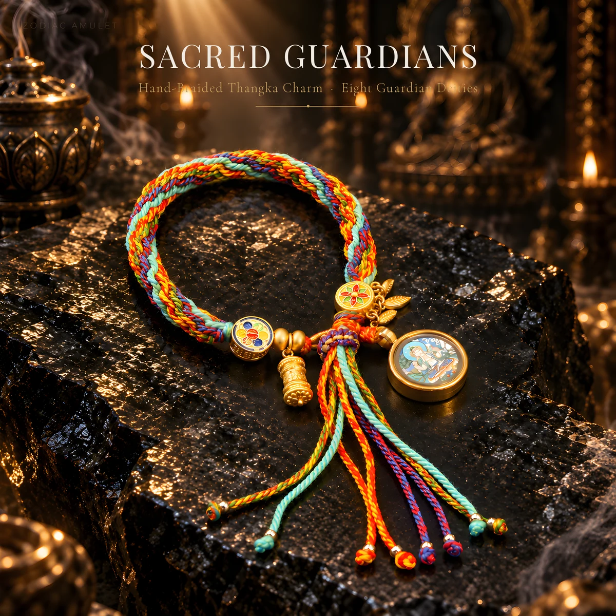 Guardian Deities Thangka Bracelet — main product photo